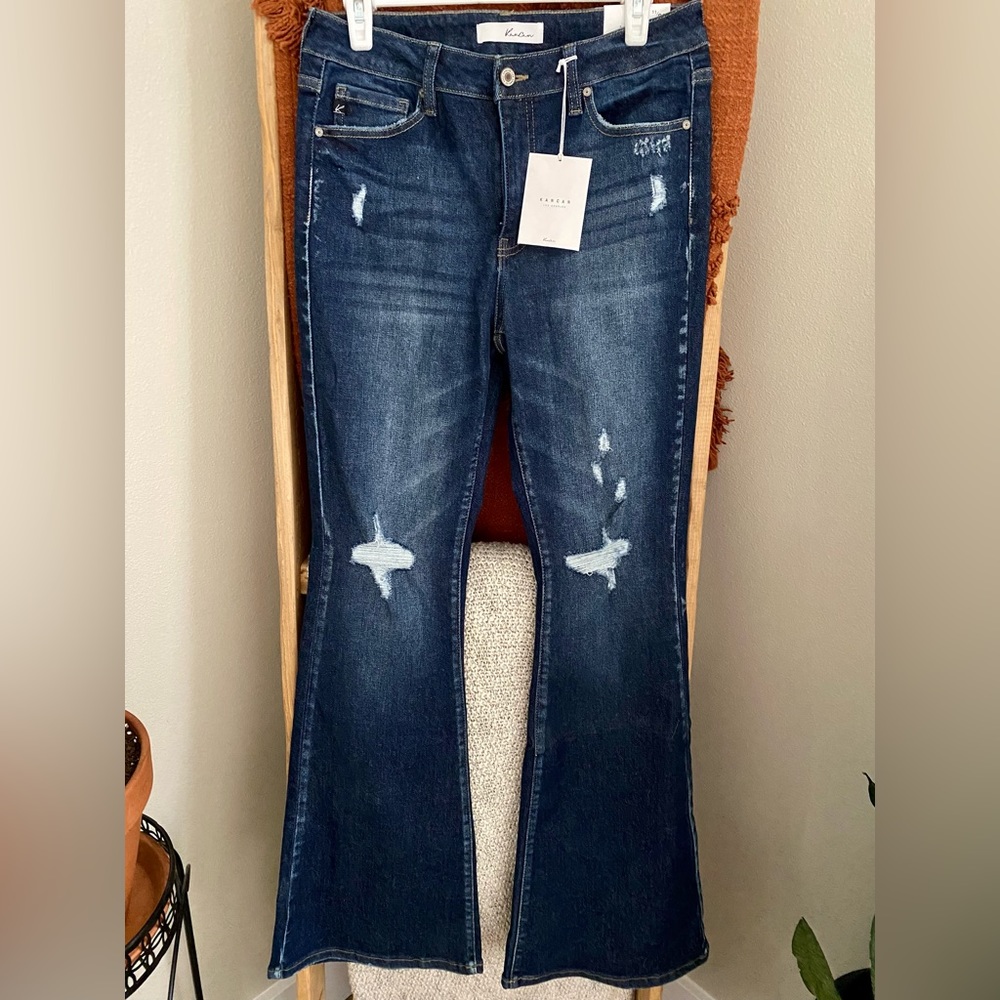 KanCan High Rise Flare Jeans